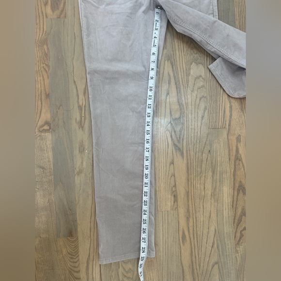 Kut from the Kloth Beige High Rise Straight Leg Corduroy Pants - Picture 4 of 9